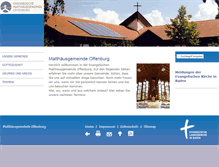 Tablet Screenshot of matthaeus-og.de
